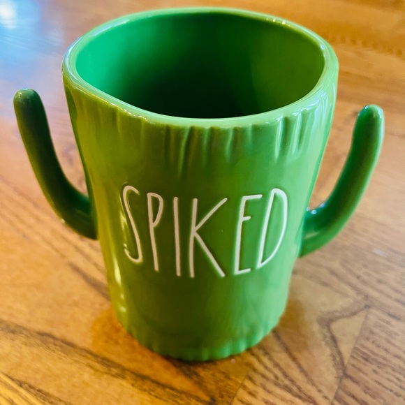 Rae Dunn | Accents | Rae Dunn Spiked Cactus Green Mug Planter | Poshmark